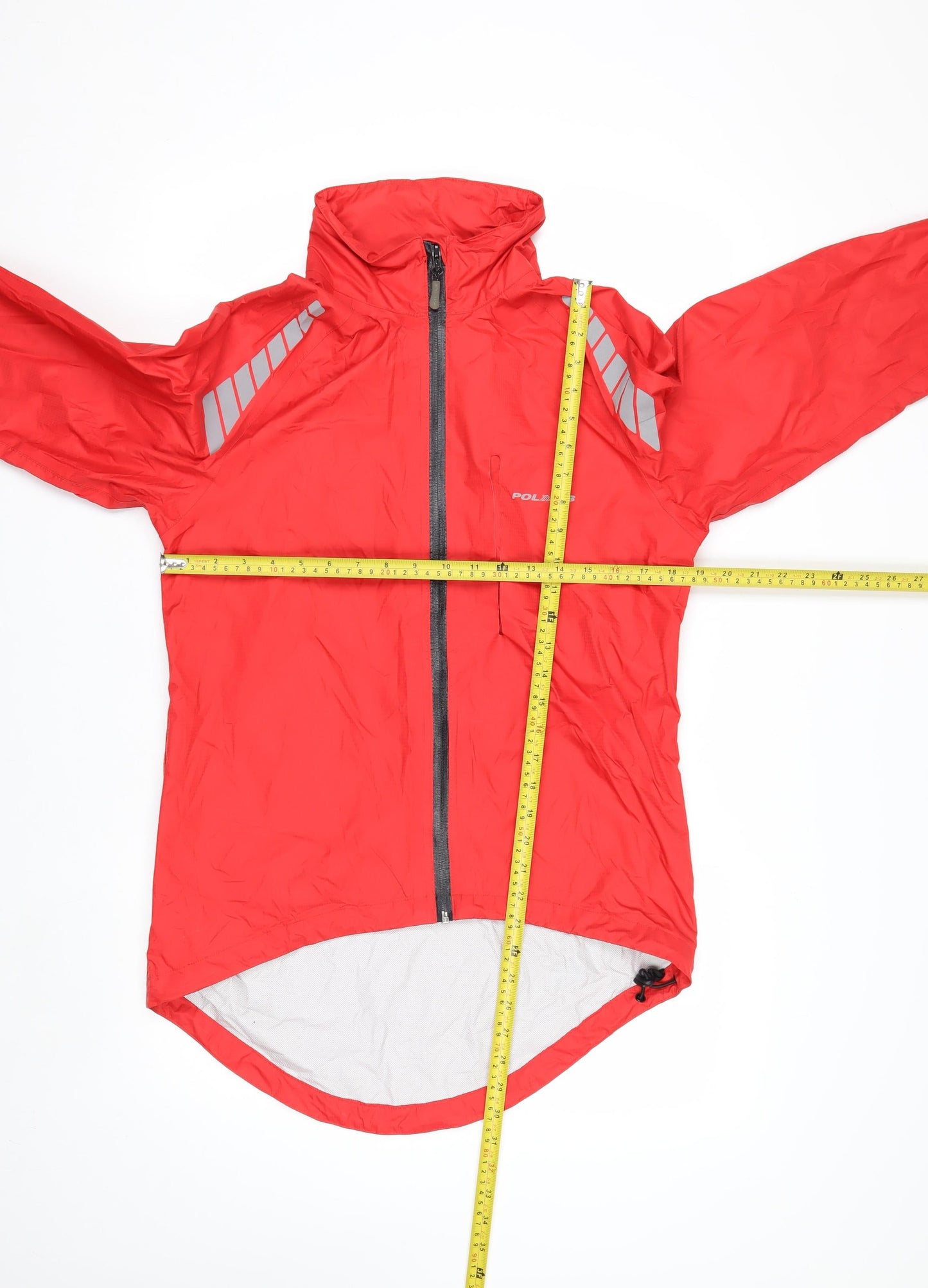 Polaris Men's Red Small Windproof Cycling Jacket Waterproof Lightweight