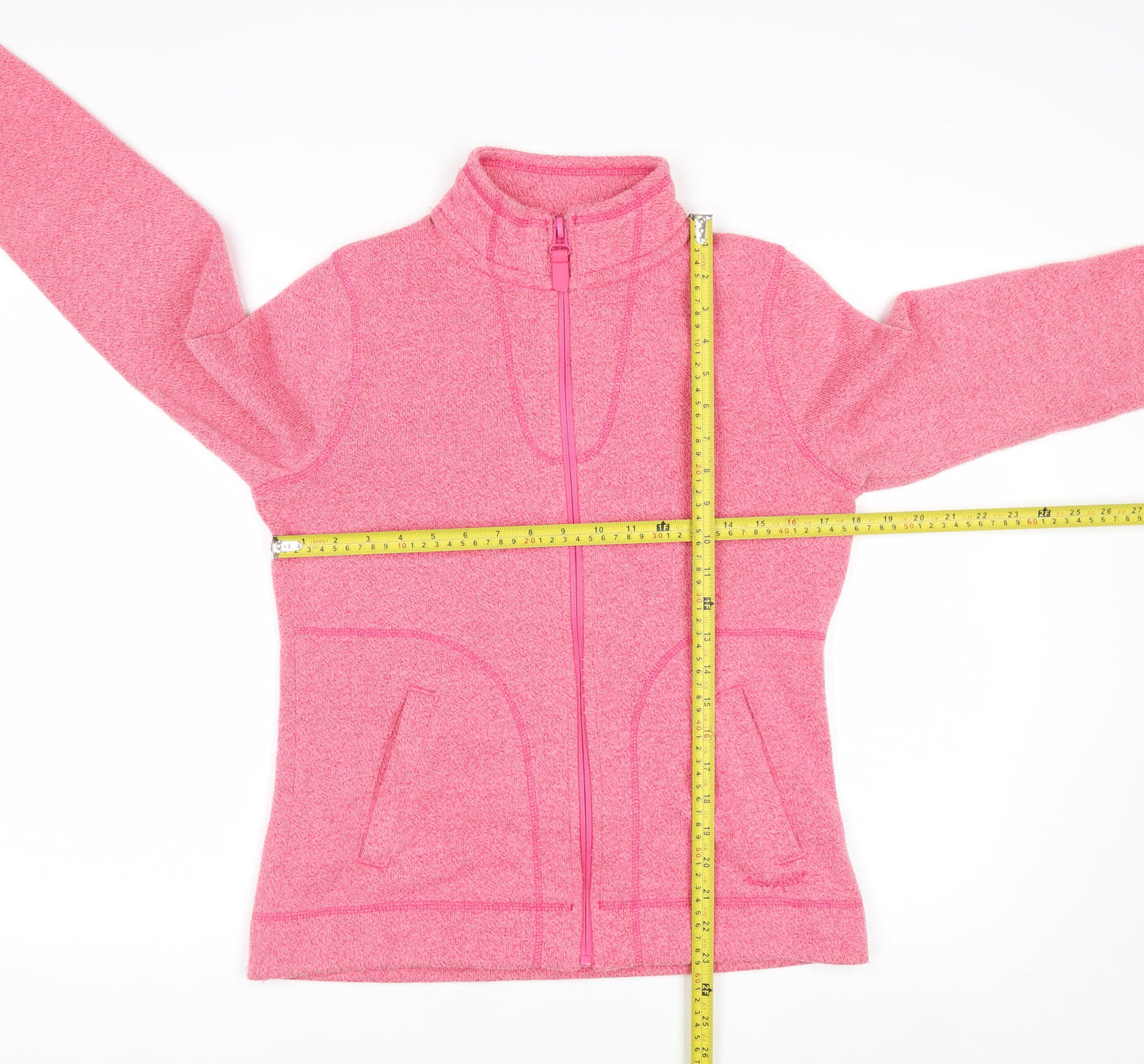 Weird Fish Women’s Pink Full Zip Fleece Size 10