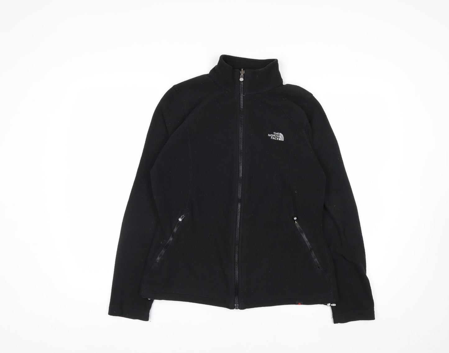 The North Face Women's Black Fleece Full Zip Hoodie M