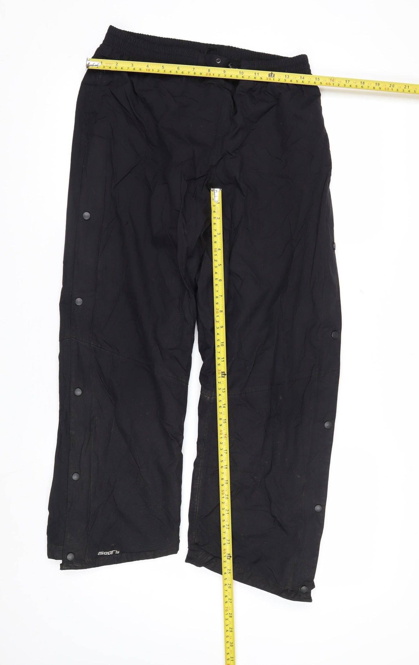 Mountain Warehouse Women's Black Waterproof Rain Trousers UK 10
