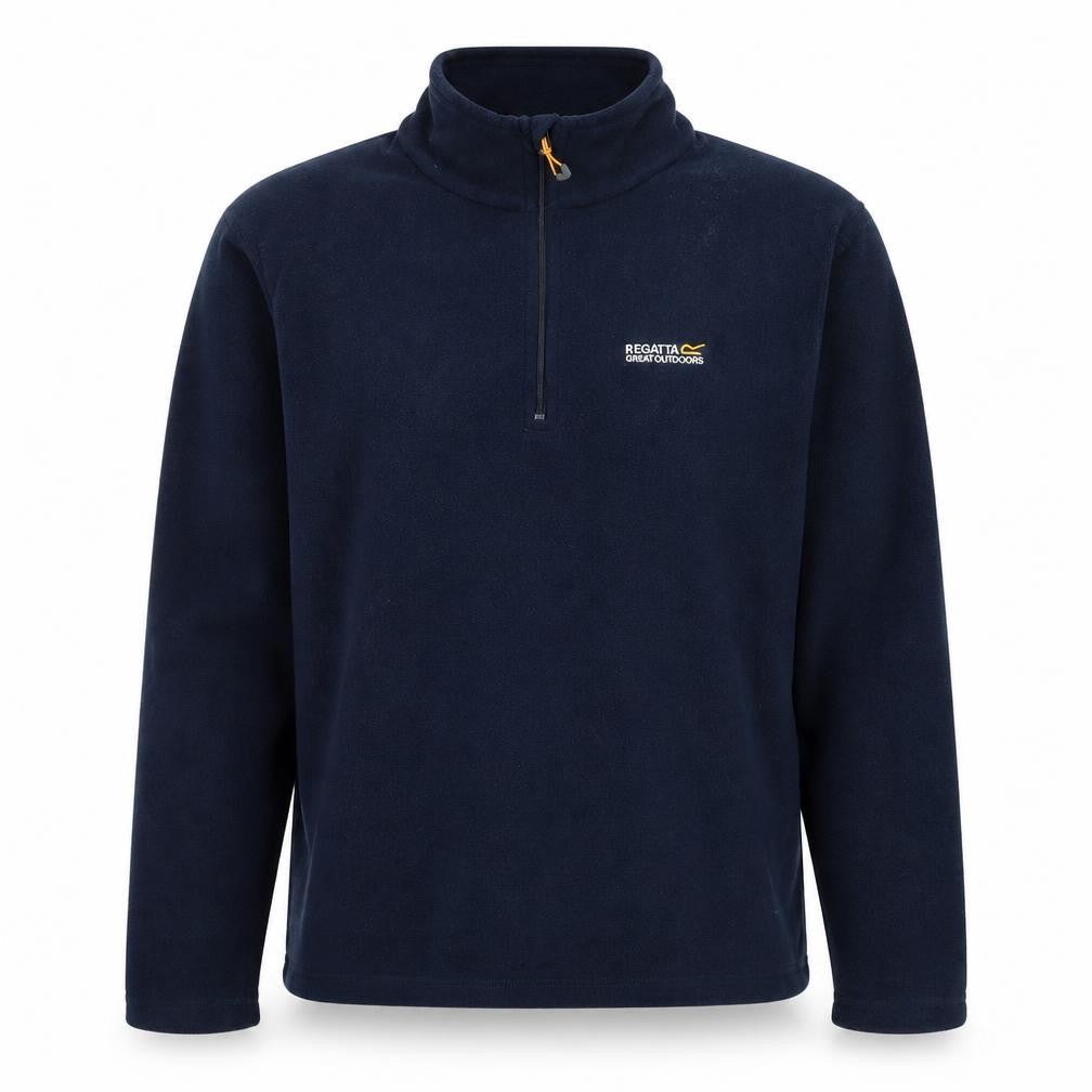 Regatta Men’s Blue Fleece 1/4 Zip Pullover Sweatshirt L