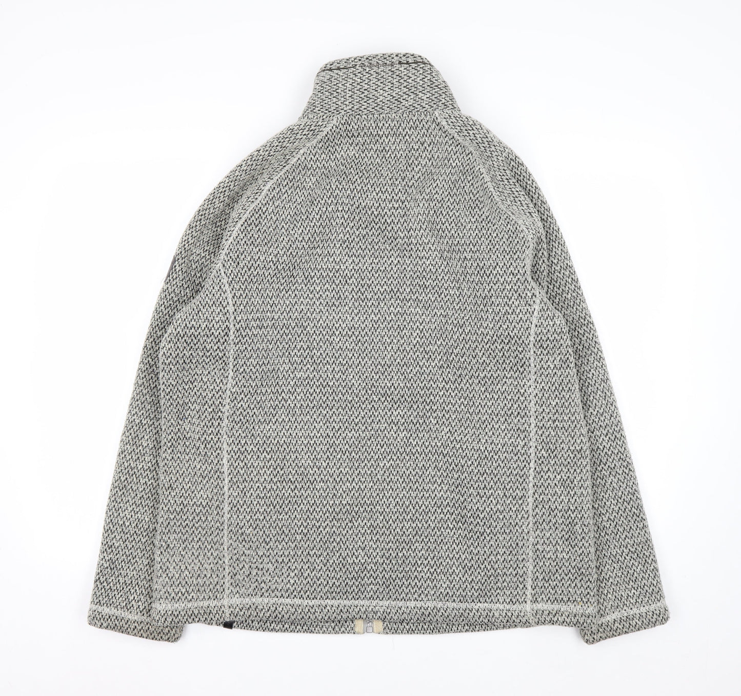 Craghoppers Women’s Grey Full Zip Fleece Sweatshirt UK 16