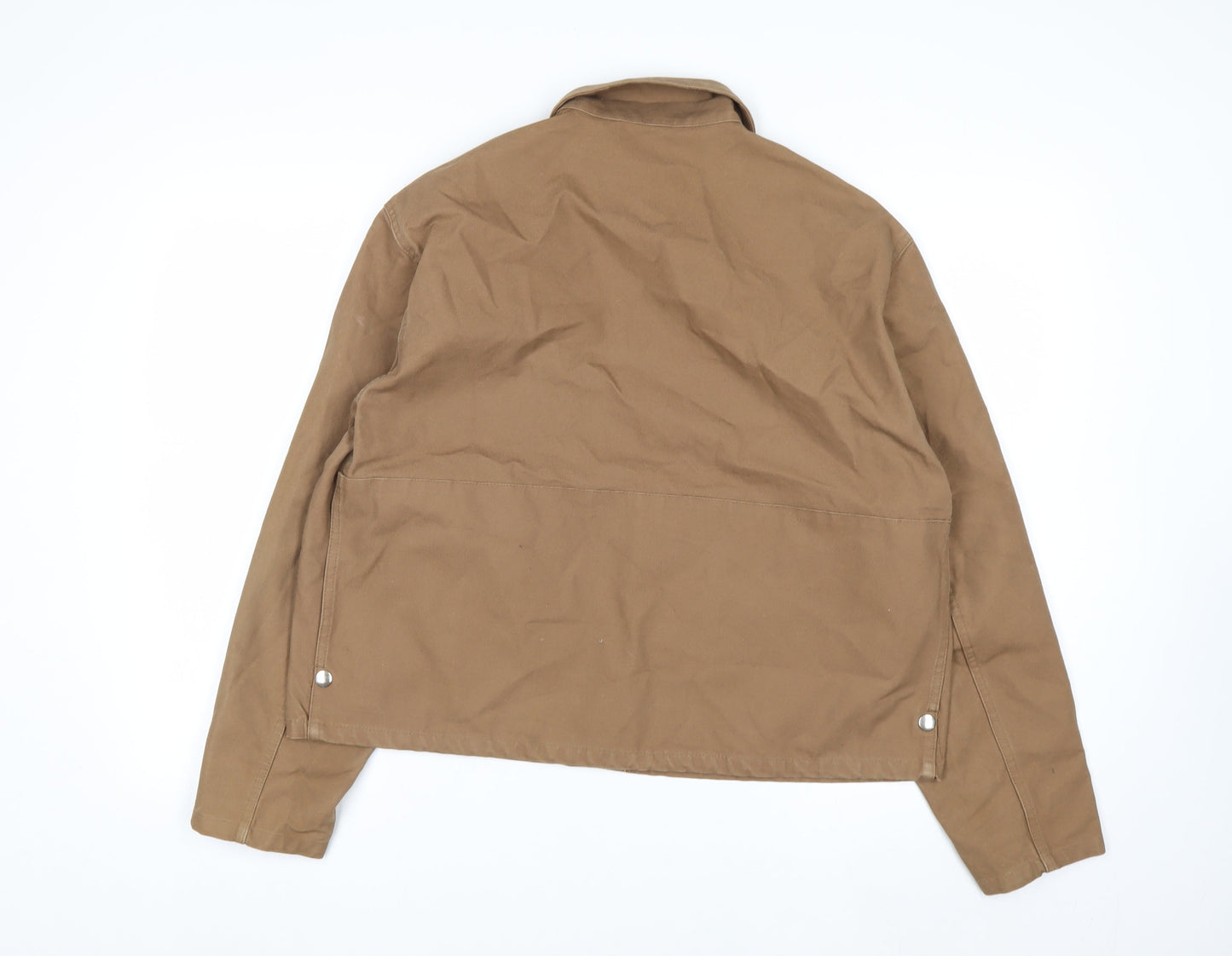 Polo Sport Ralph Lauren Women Brown Cotton Utility Jacket M