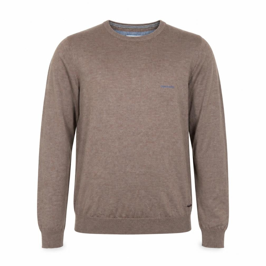 don algodon Men's Brown M Crew Neck Pullover Jumper