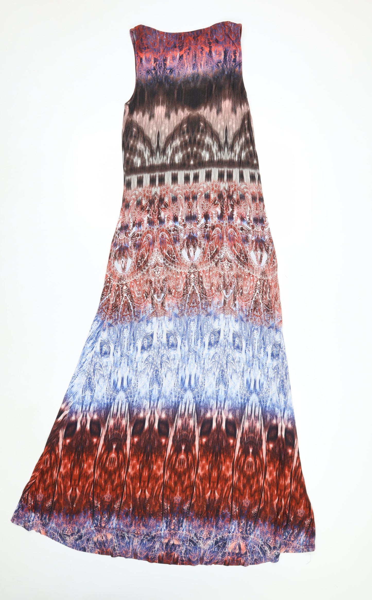 Warehouse Women’s Multicoloured Paisley Maxi Dress Size 8