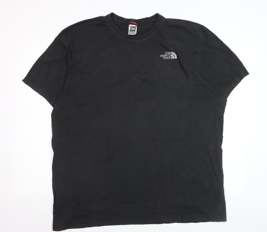 The North Face Men's Black 2XL Graphic Outdoor Cotton T-Shirt
