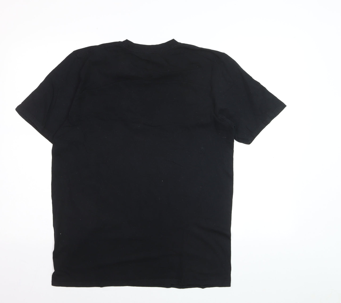 Tom & Jerry Men's Black Medium Cotton Graphic T-Shirt