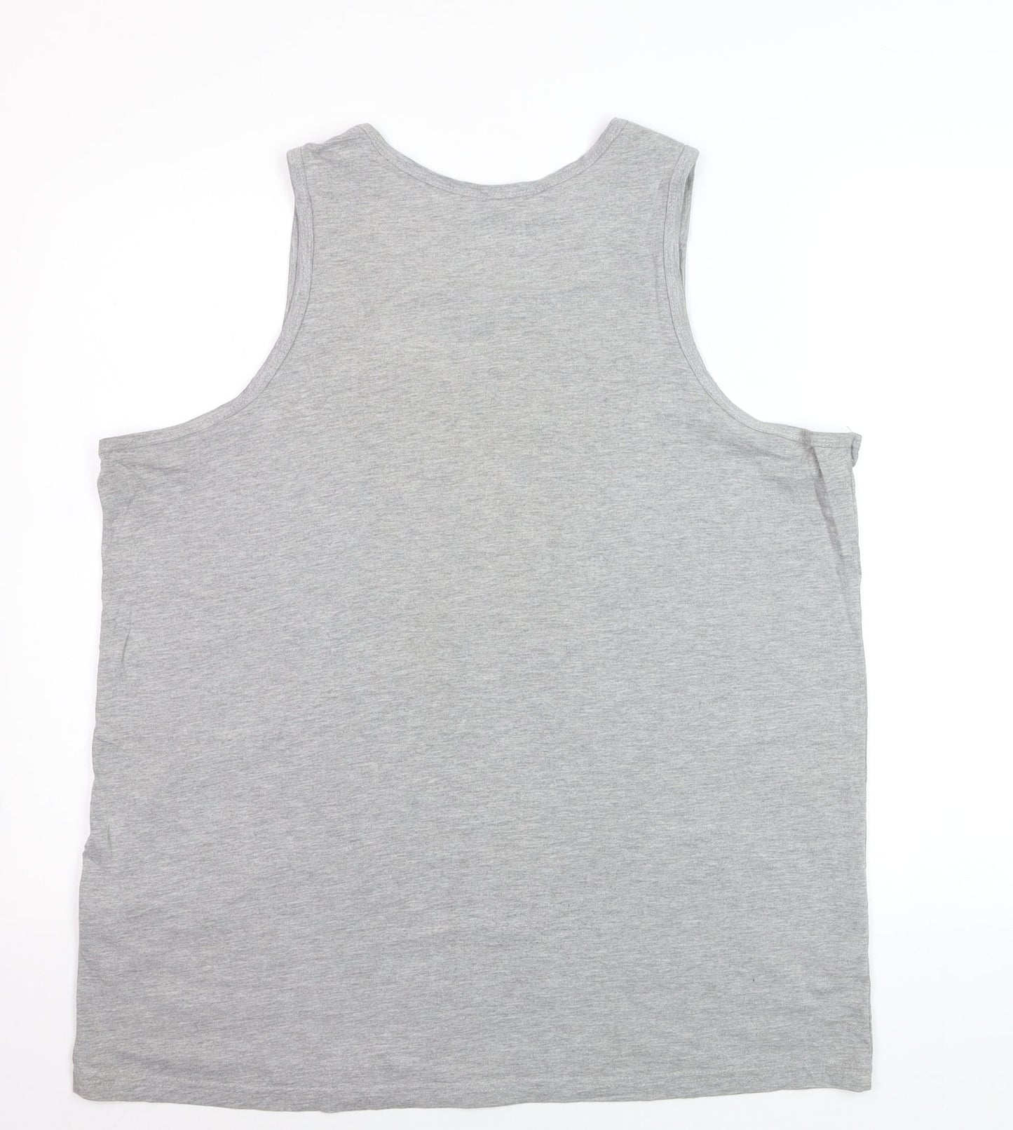Nike Men's Grey Tank Top XL Athletic Fit Gym Wear
