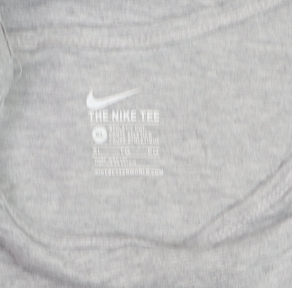 Nike Men's Grey Tank Top XL Athletic Fit Gym Wear