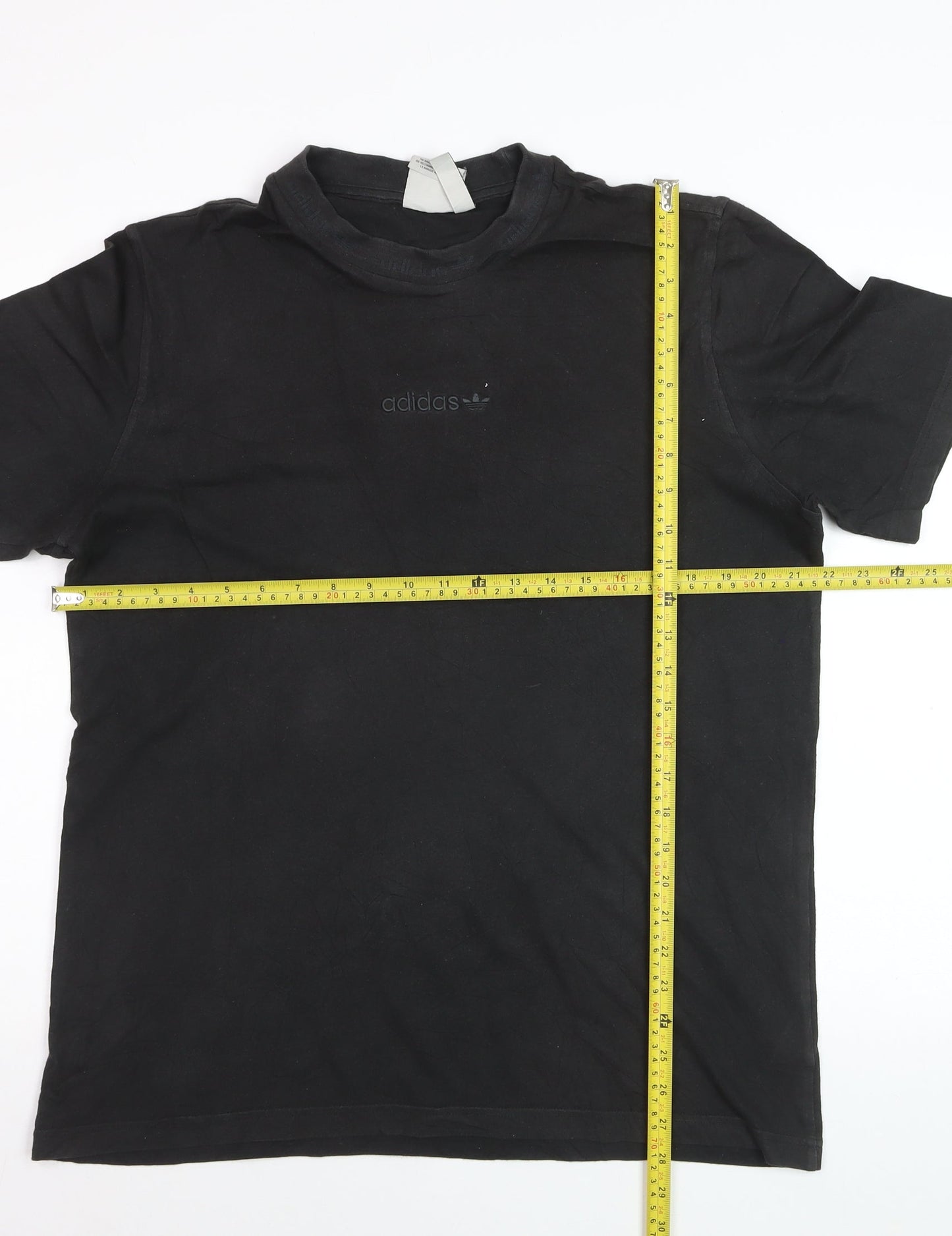 Adidas Men's Black Crew Neck Short Sleeve T-Shirt Size M