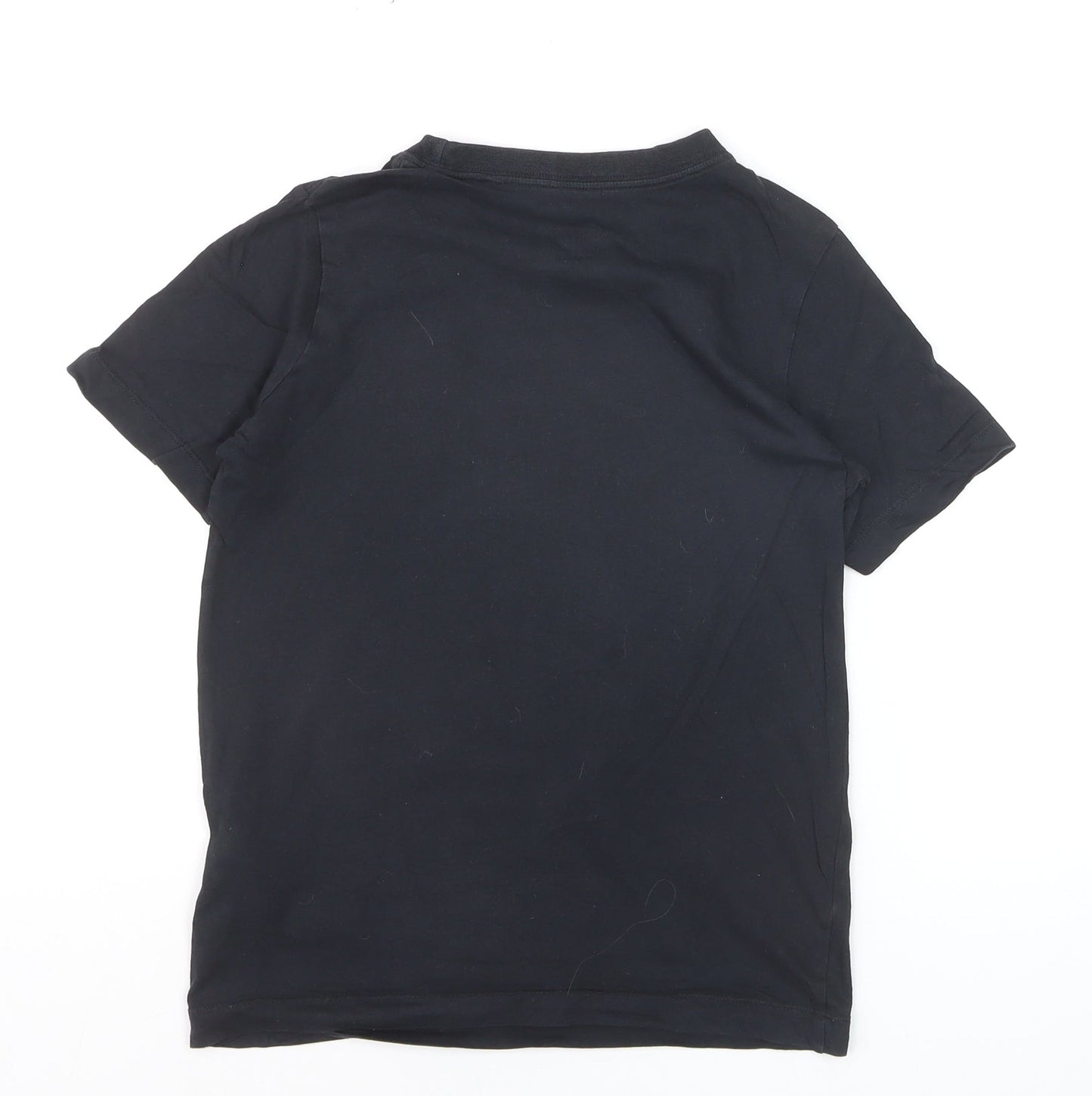 Nike Boys Black 'Just Do It' Graphic T-Shirt 10-11 Years