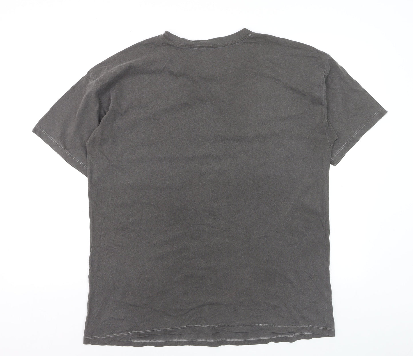 ASOS DESIGN Women’s Grey Ken Graphic Cotton T-Shirt UK 12