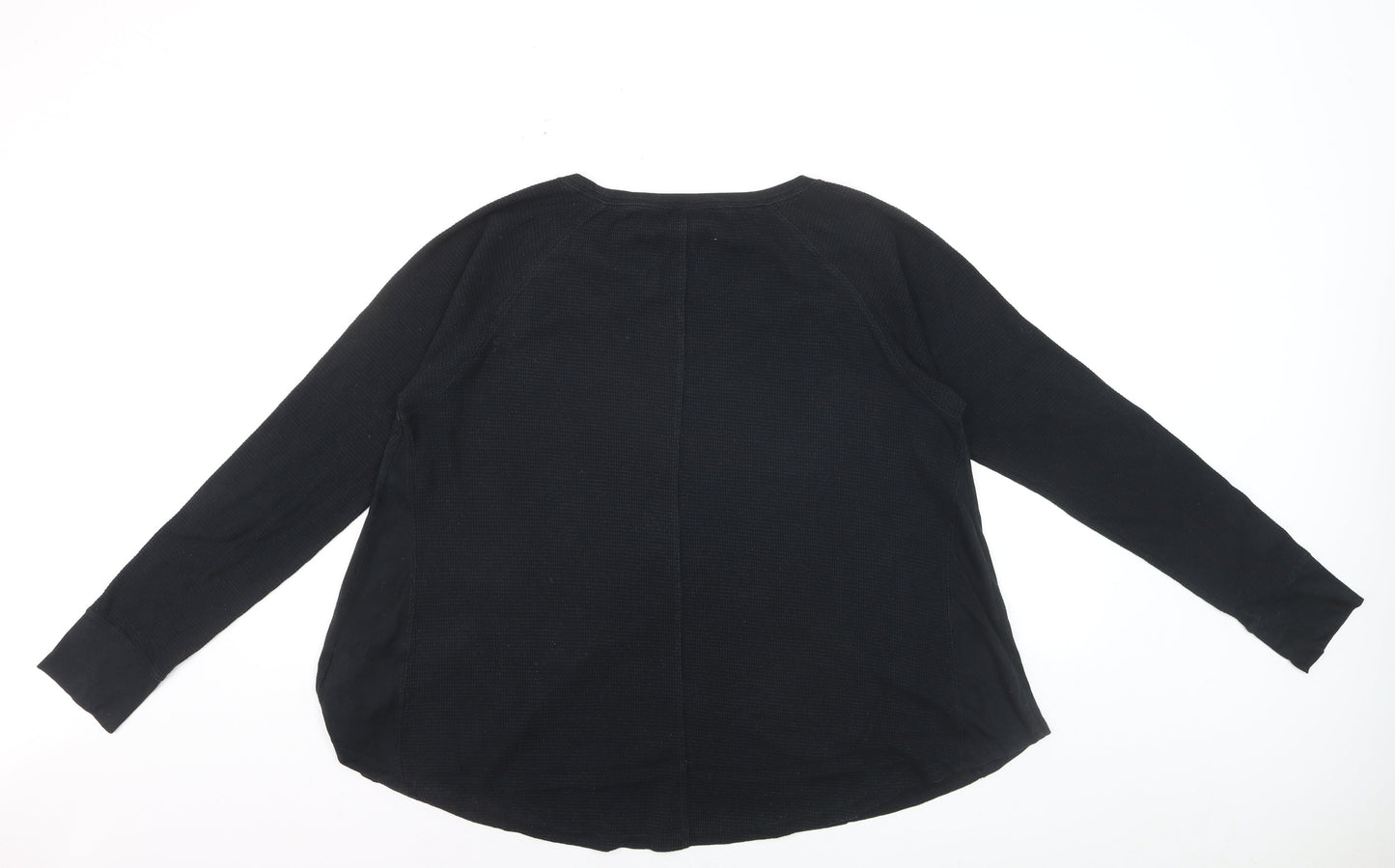 Mossimo Supply Co. Womens Black XL Long Sleeve Basic T-Shirt