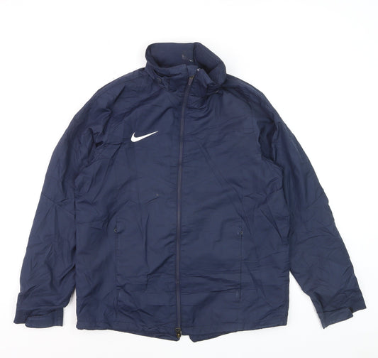 Nike Boys Blue XL Waterproof Windbreaker Jacket Storm-Fit