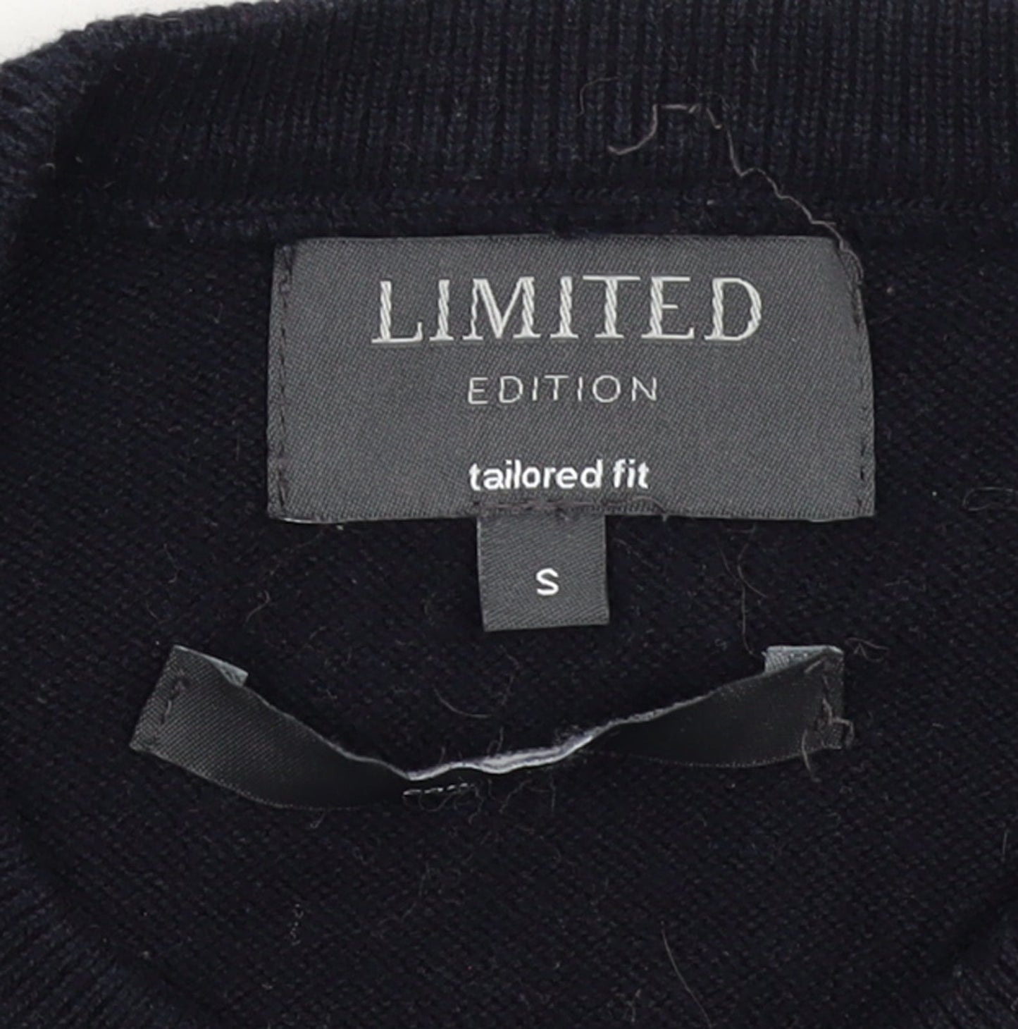 Marks and Spencer Men's Multicoloured Geometric Crew Neck Jumper S Slim Fit