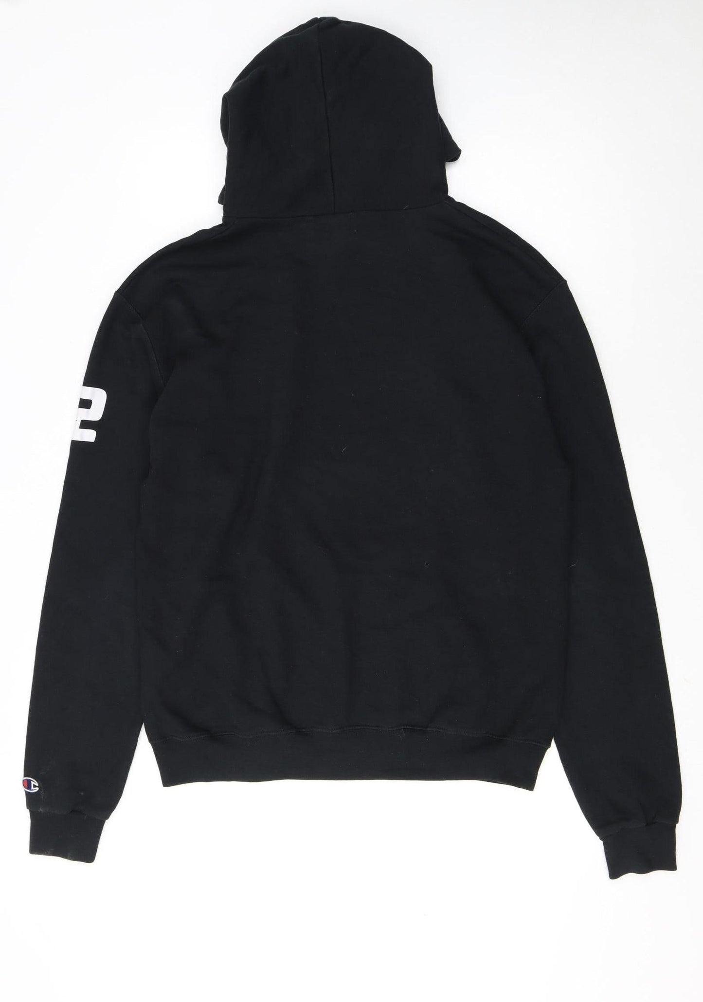 Champion Men's Black Football Graphic Pullover Hoodie Size M