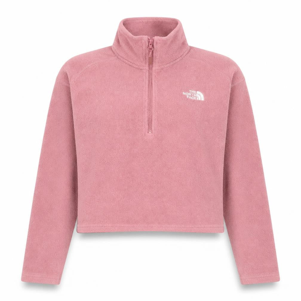 The North Face Womens Pink Fleece Pullover Sweatshirt Medium