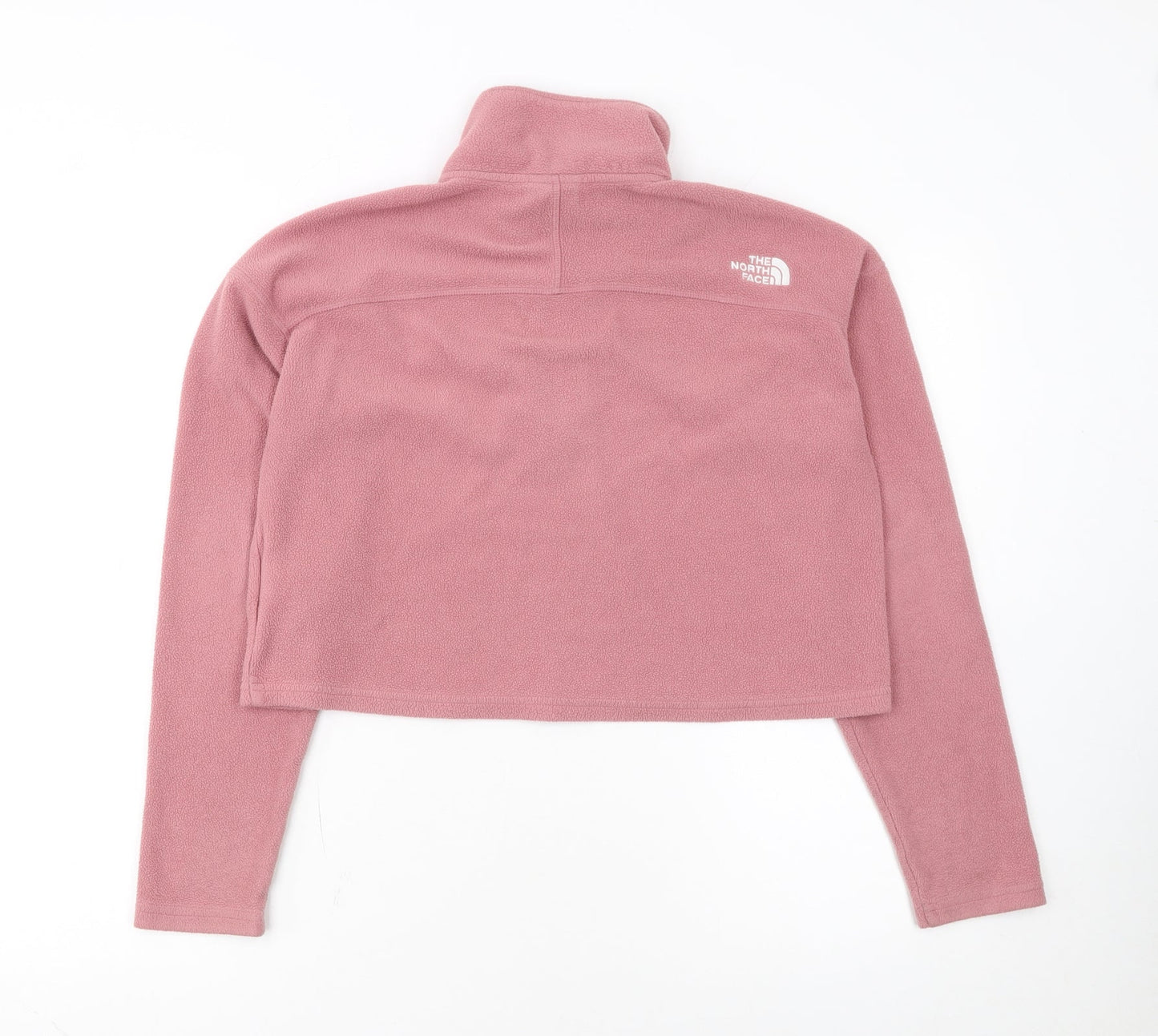 The North Face Womens Pink Fleece Pullover Sweatshirt Medium