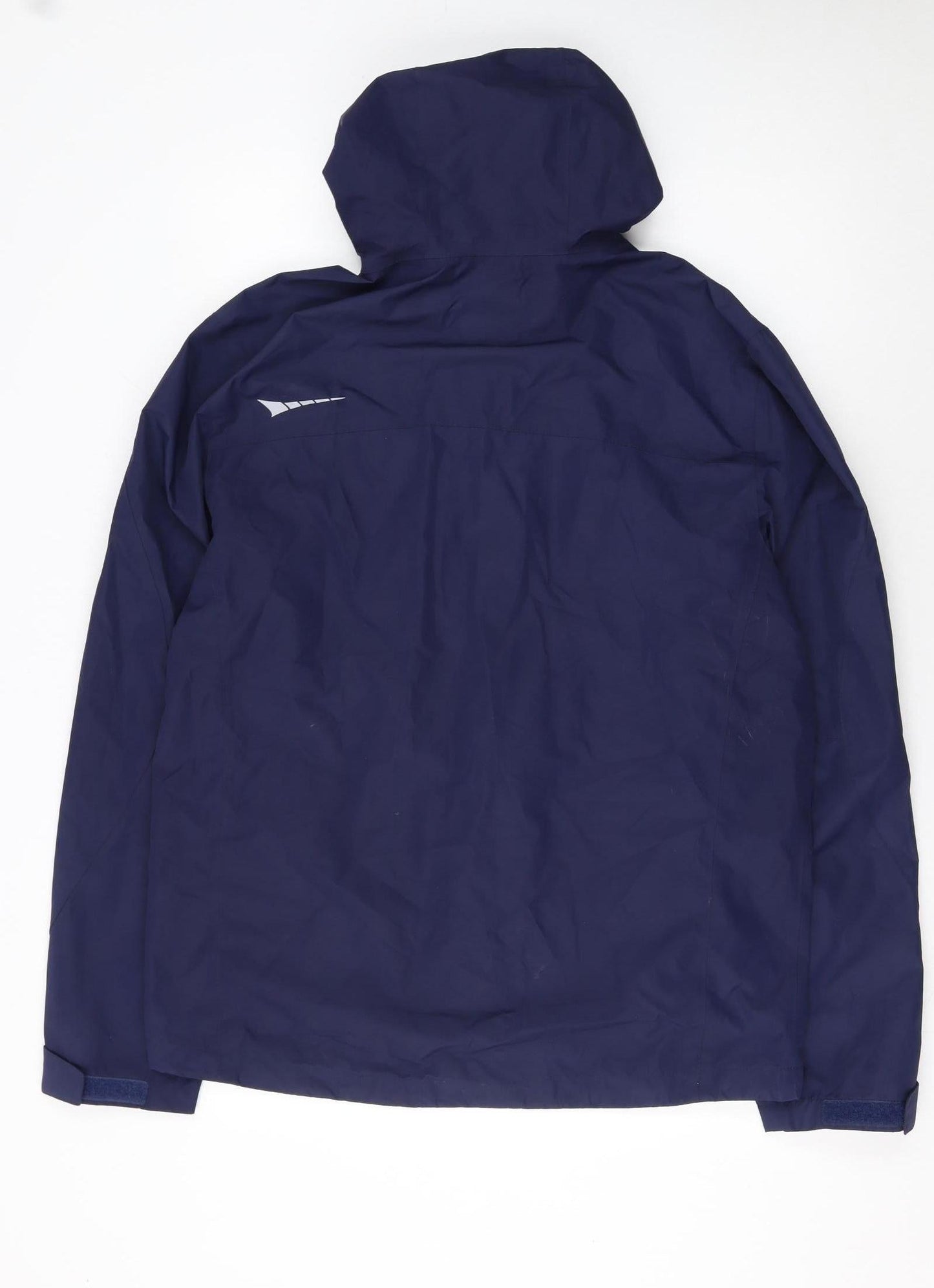 Paradox Men's Blue Waterproof Hooded Rain Jacket Size M