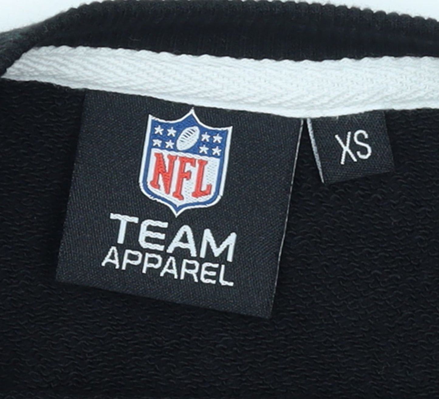 NFL Team Apparel Women’s Black XS Pullover Raiders Sweatshirt