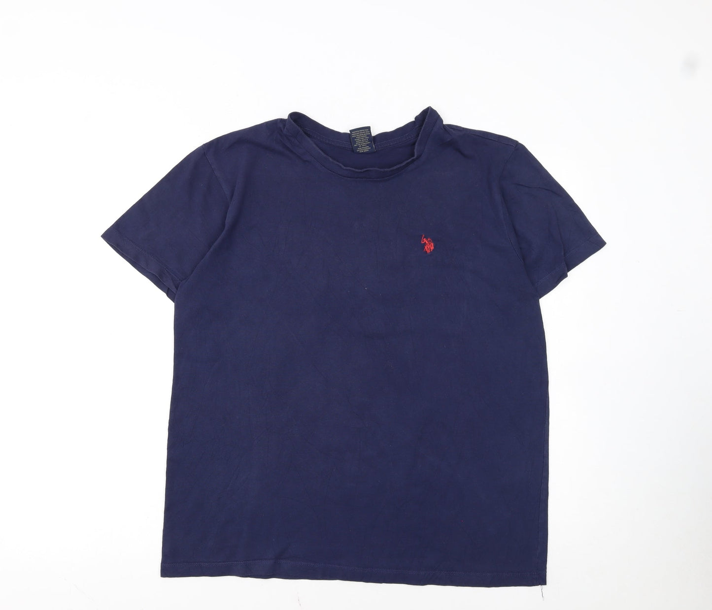 U.S. Polo Assn. Men's Blue Short Sleeve Cotton Polo M