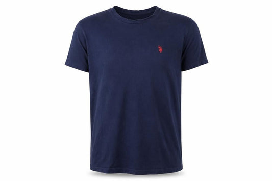 U.S. Polo Assn. Men's Blue Short Sleeve Cotton Polo M