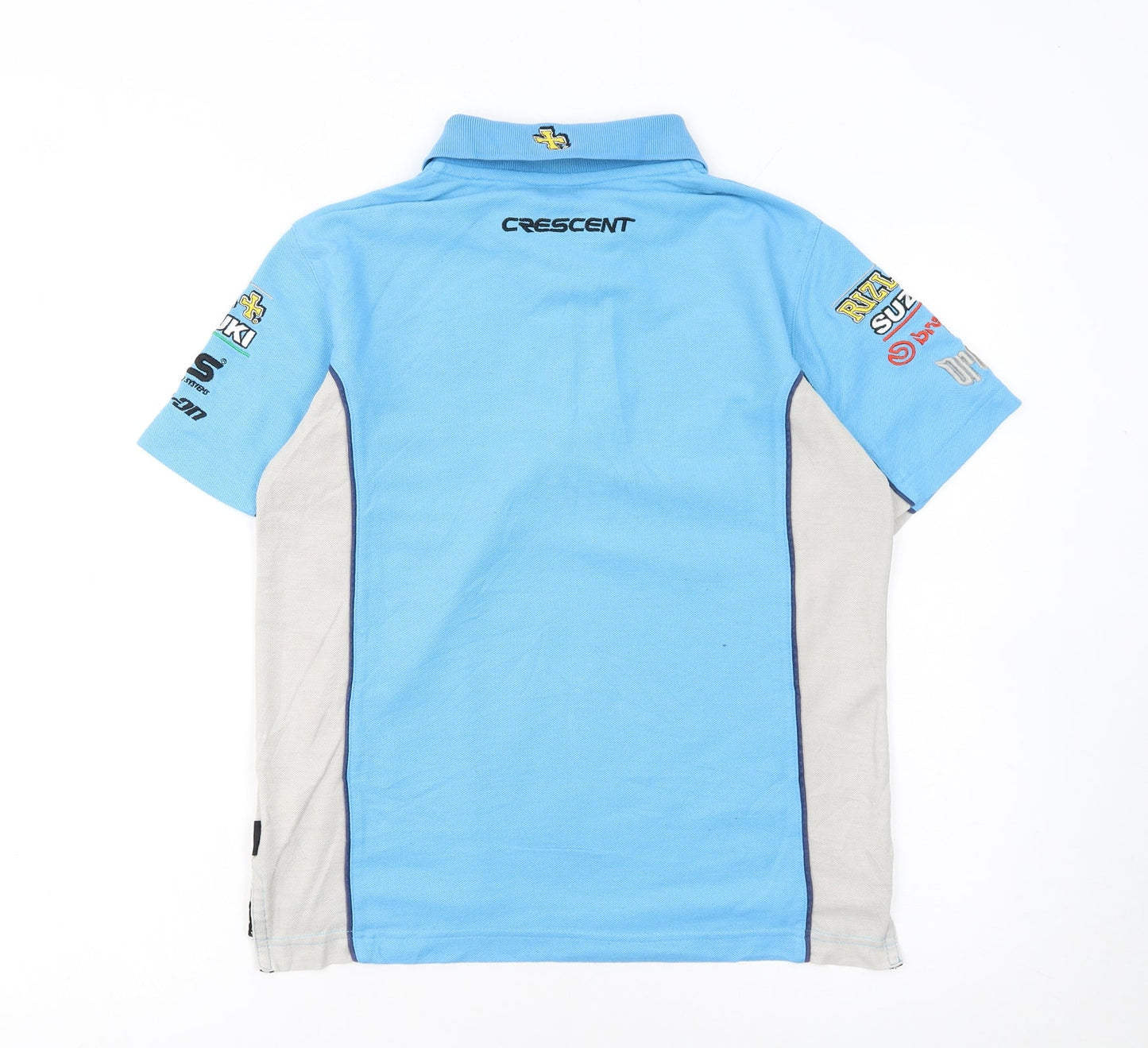 Rizla Suzuki Men's Blue XS Racing Polo Shirt