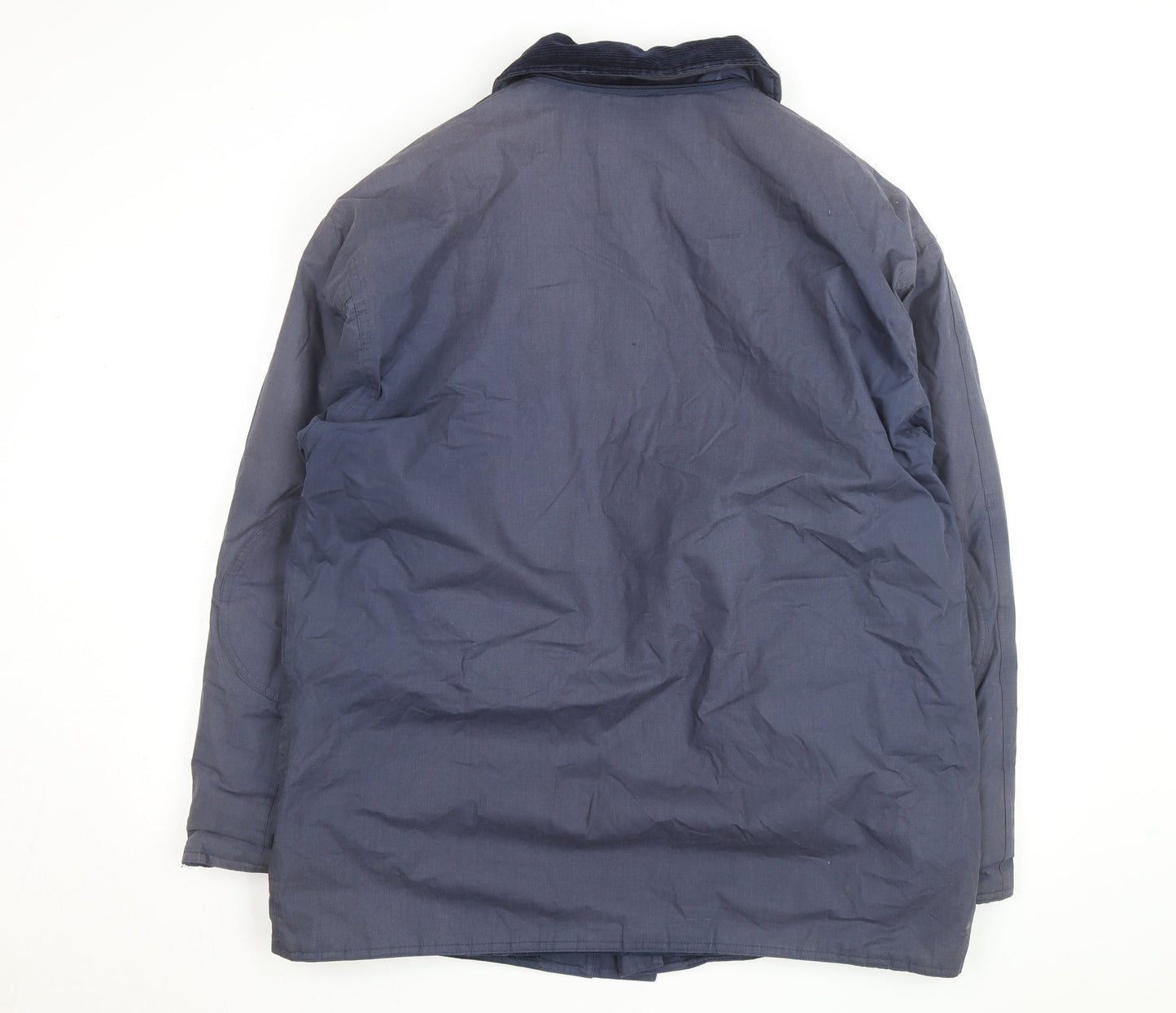 Mountain Pass Men's Blue Waterproof Lined Outdoor Jacket Size L