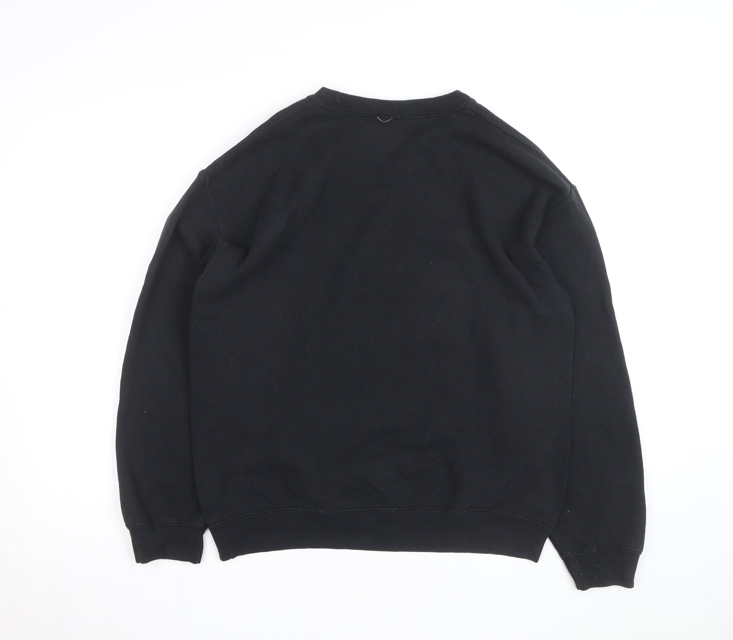 Disney Men's Black Snow White Graphic Pullover Sweatshirt M