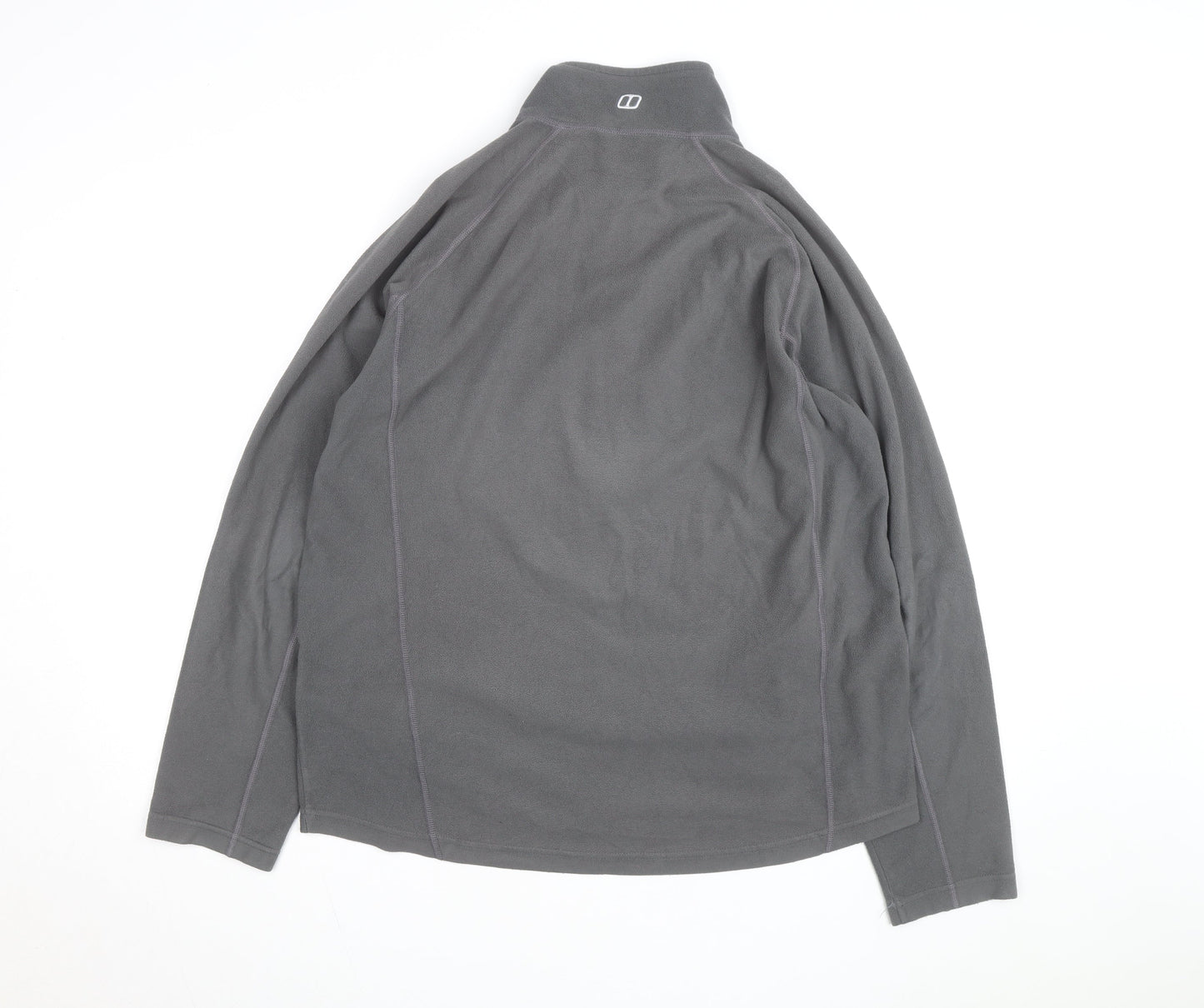 Berghaus Men's Grey Fleece Full Zip Active Jacket Size L