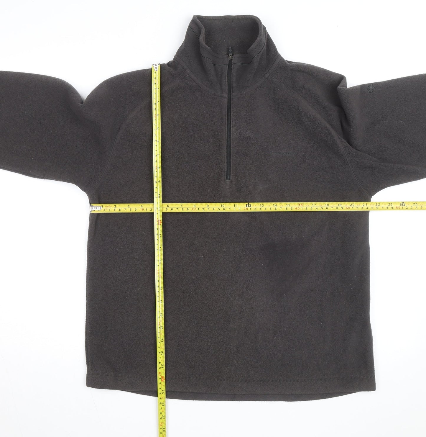 Craghoppers Men's Black Fleece Half Zip Pullover Sweatshirt M