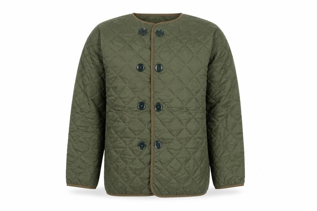 Bernard Uniforms Men’s Green Quilted Cold Weather Military Jacket XL