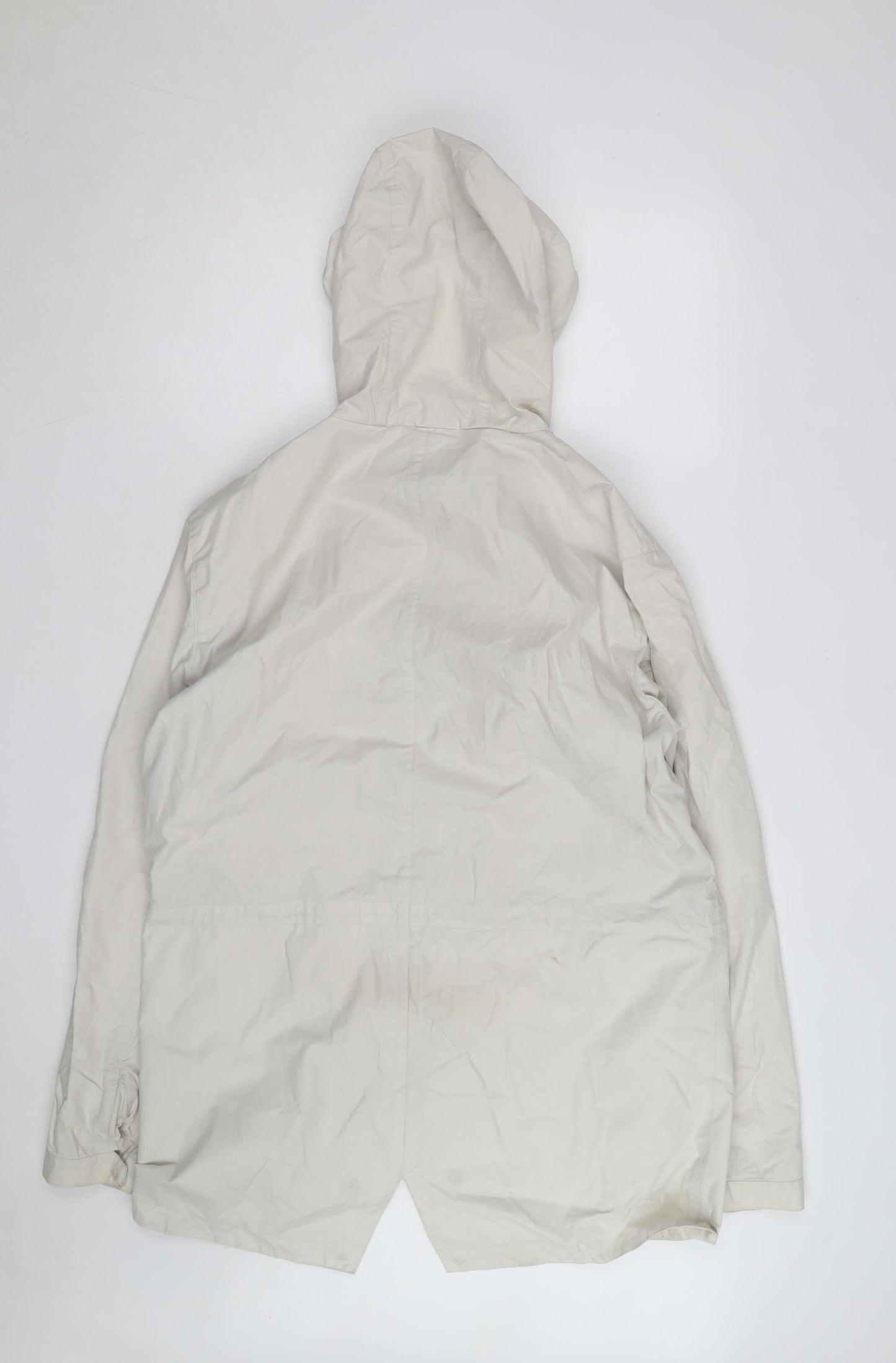 Norse Projects Men's Beige Hooded Parka Jacket Size L