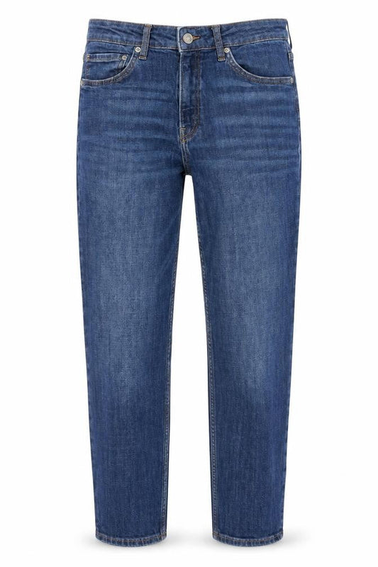 H&M Women Blue Size 12 Boyfriend Regular Fit Jeans