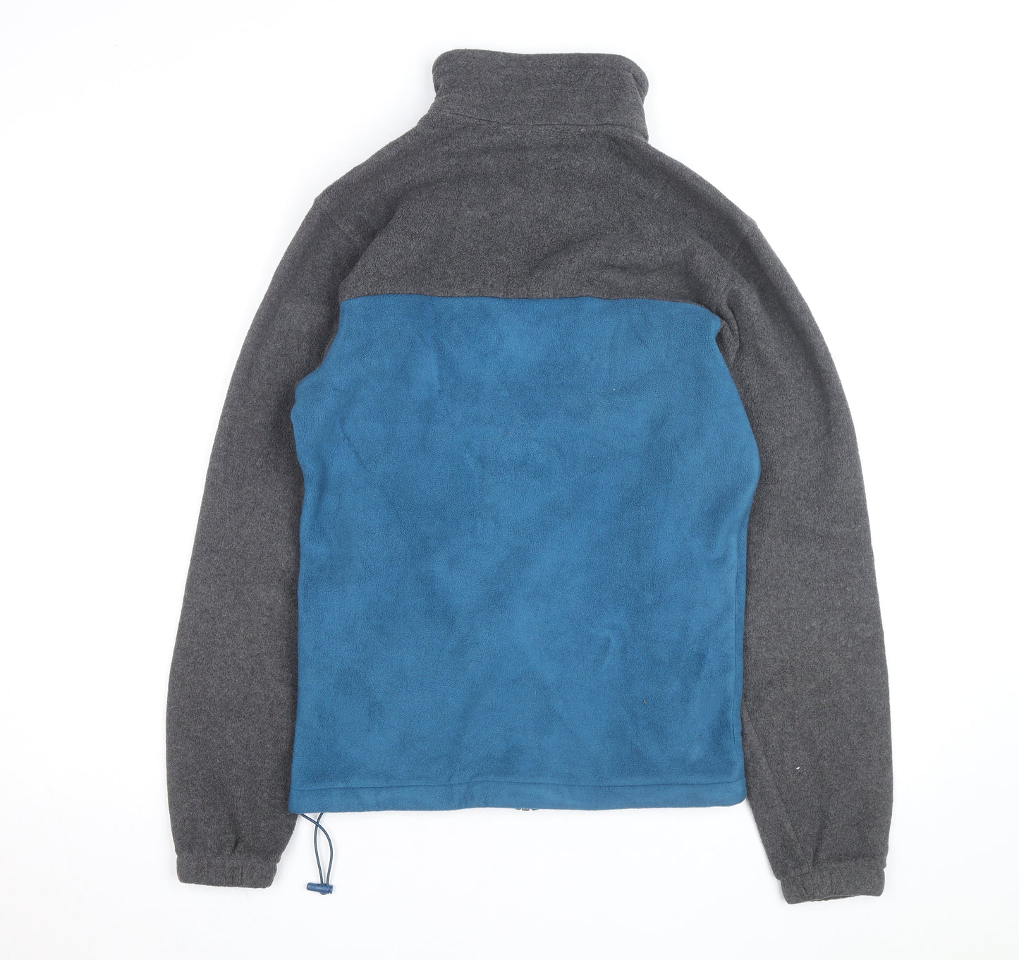 Columbia Men's Blue Grey Fleece Full Zip Active Jacket Size S
