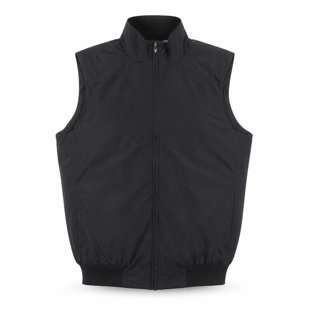 IZOD Men's Black Medium Full Zip Softshell Bodywarmer Waistcoat