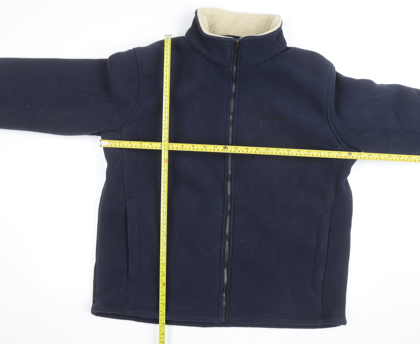 Regatta Men's Blue Fleece Basic Jacket 2XL Warm Lined Outdoor