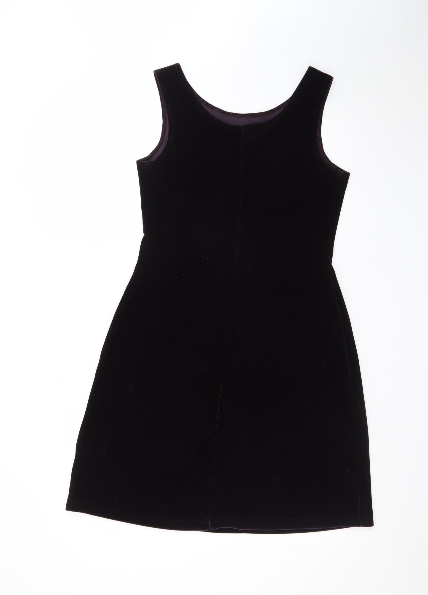 Falcini International Women's Black Velvet Sheath Dress Size 12
