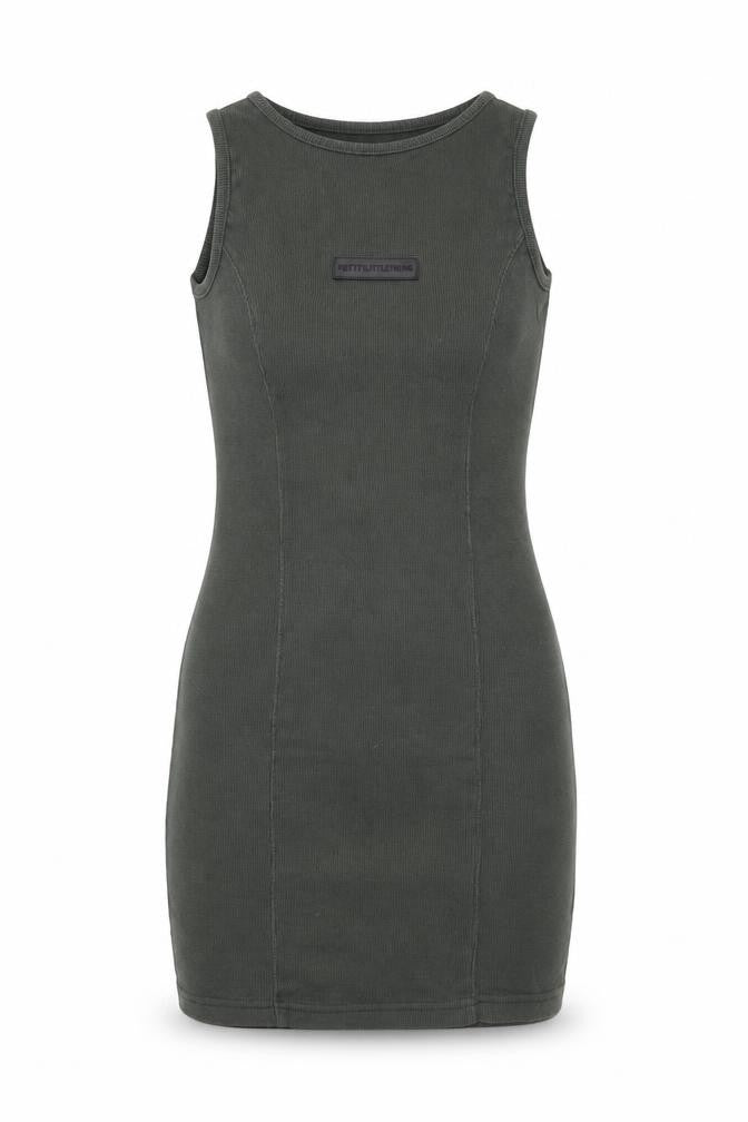 PRETTYLITTLETHING Women's Green Size 12 Sleeveless Bodycon Dress