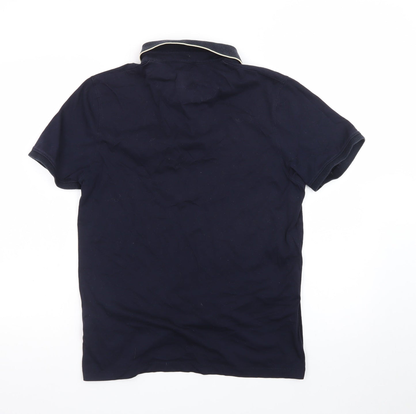 Ted Baker Men's Blue Cotton Polo Shirt Size L
