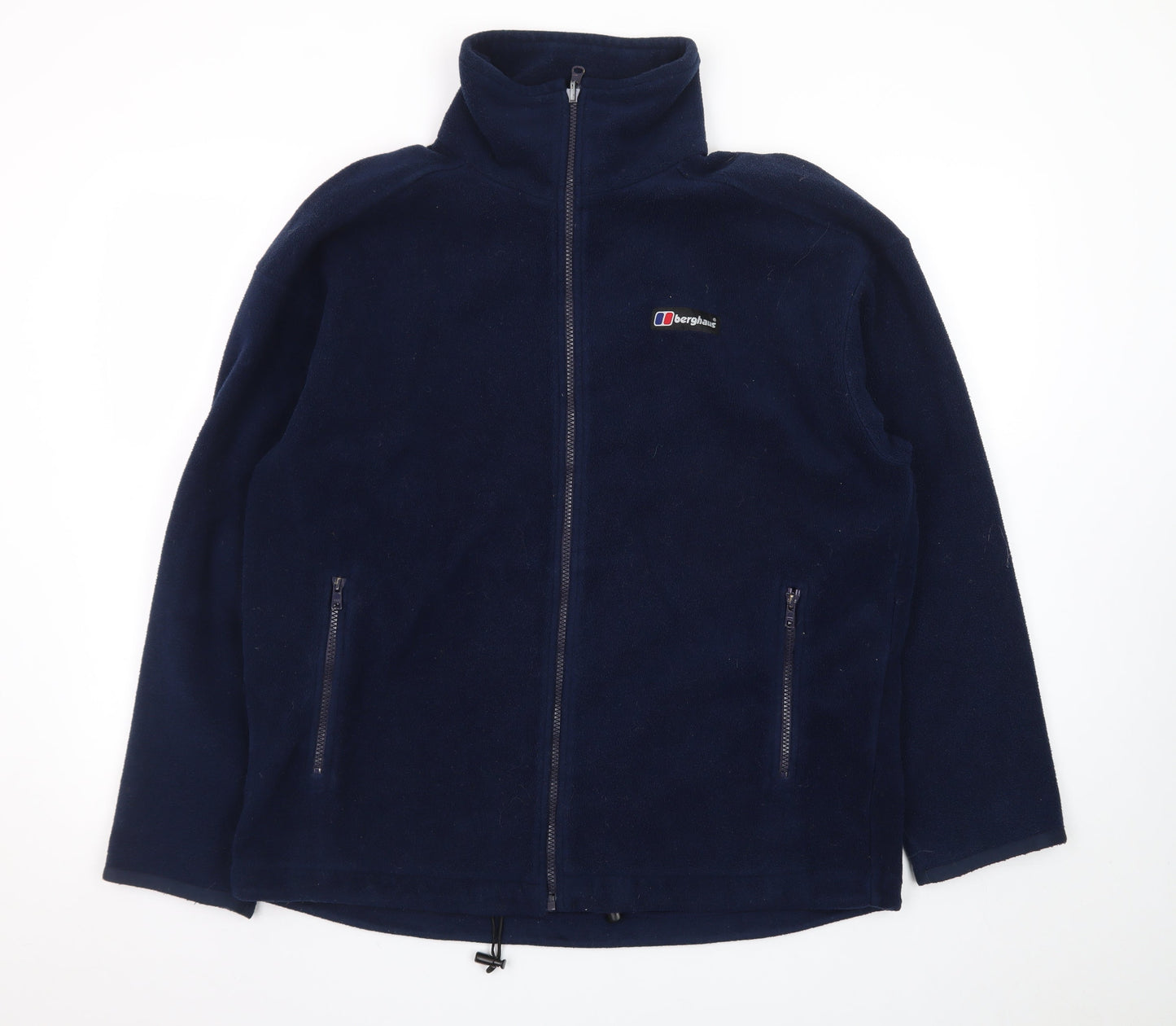Berghaus Men's Blue Full Zip Fleece Jacket Size L Outdoor