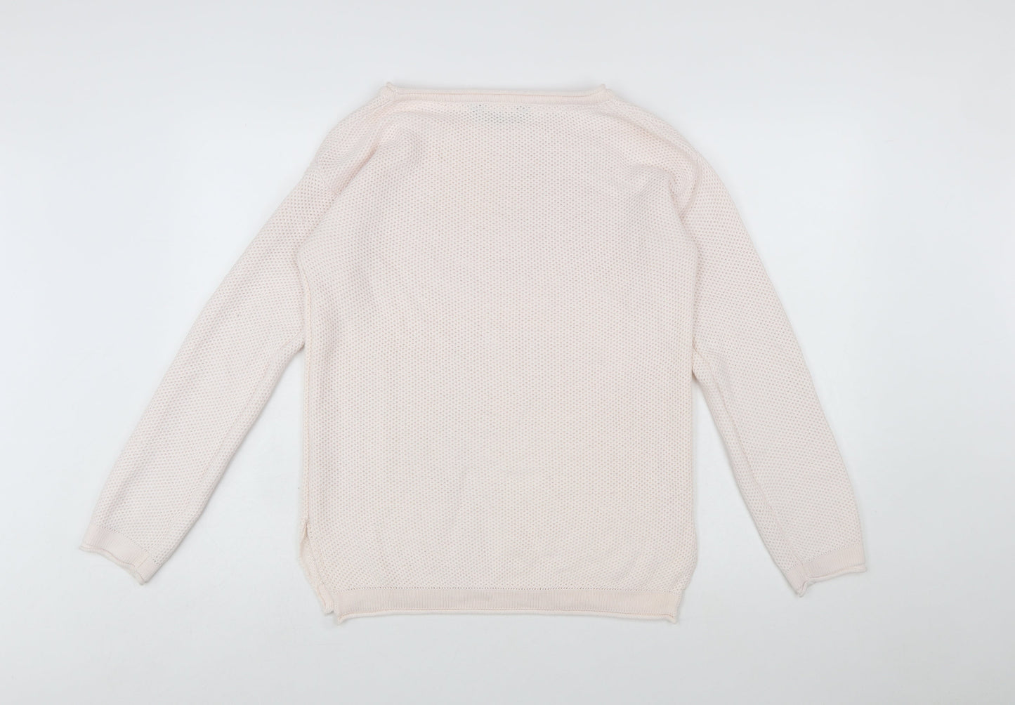 Crew Clothing Company Womens Beige Size 12 Knit Jumper