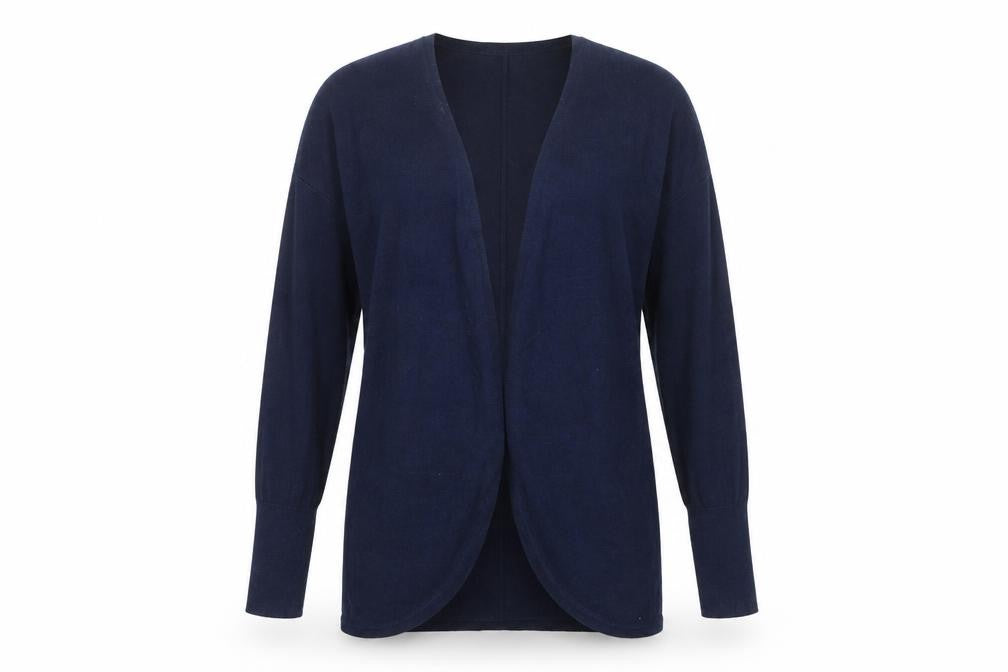 White Stuff Women’s Blue Long Sleeve Knit Cardigan Size S