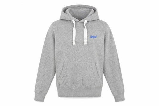 Superdry Men's Grey Pullover Hoodie S Regular Fit Fleece Lined
