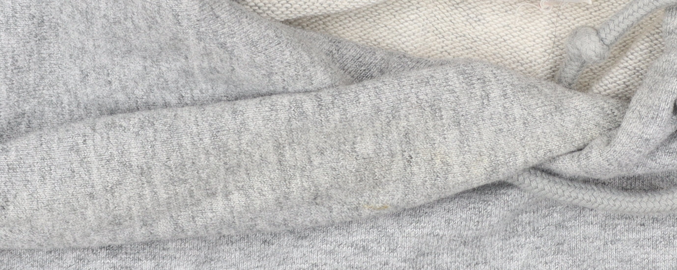 Levi's Mens Grey Pullover Hoodie Size L Graphic Logo Fleece