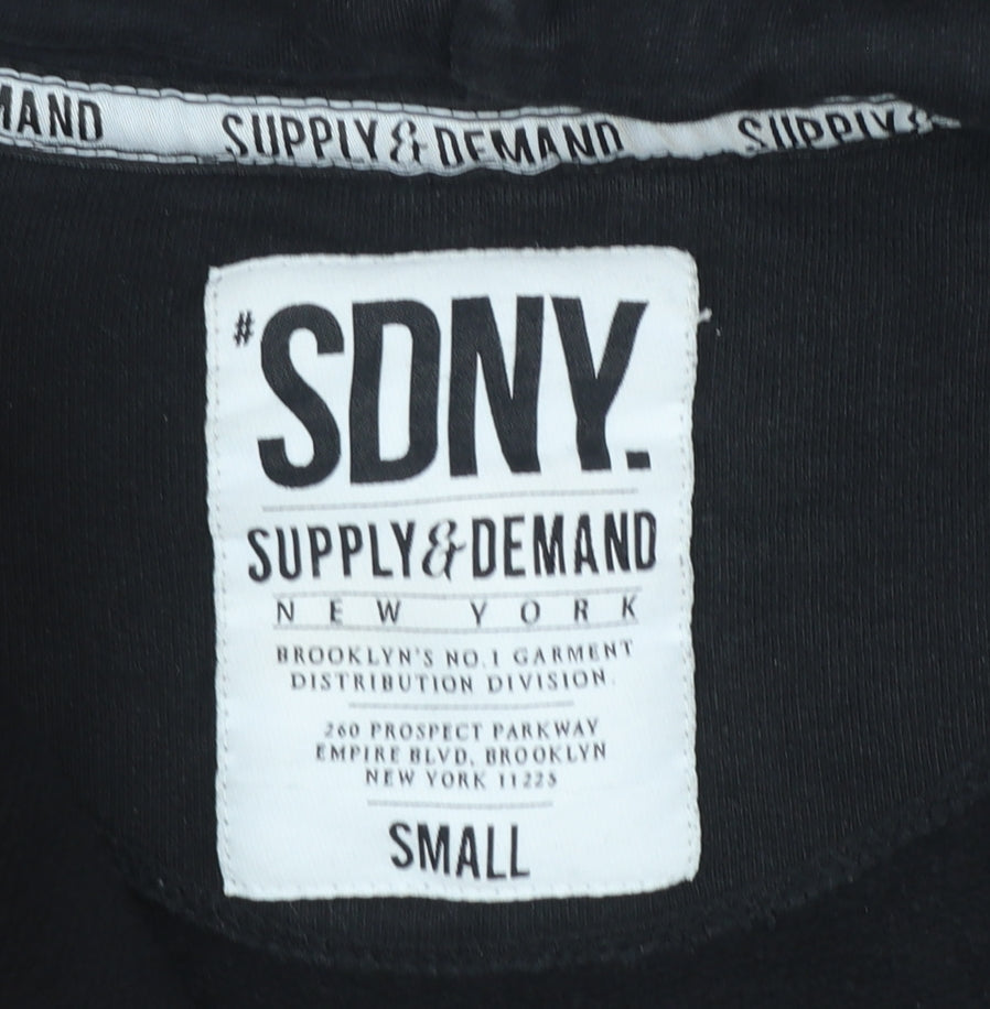 Supply & Demand Men’s Black Small Full Zip Hoodie