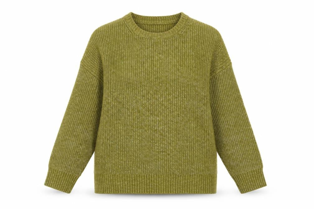 Marks and Spencer Women’s Green XL Chunky Knit Pullover Jumper