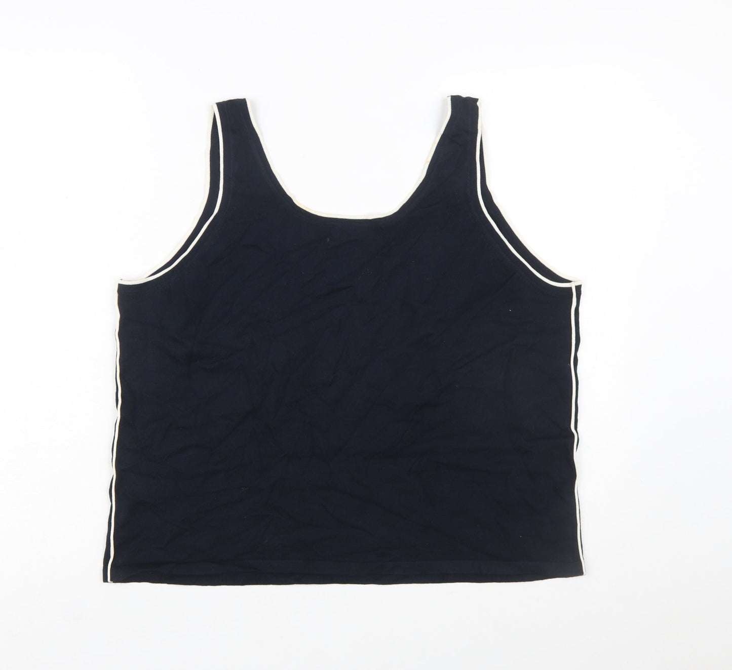 Marks and Spencer Women's Blue XL Viscose Tank Top