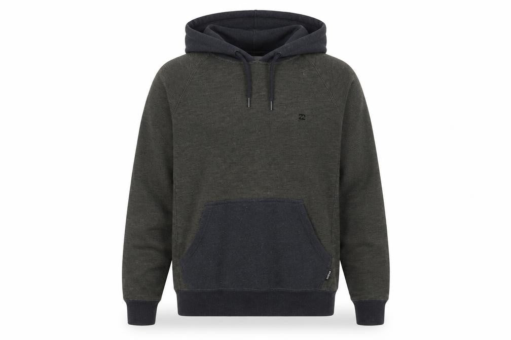 Billabong Men's Green Pullover Hoodie Size S Fleece Cotton Blend