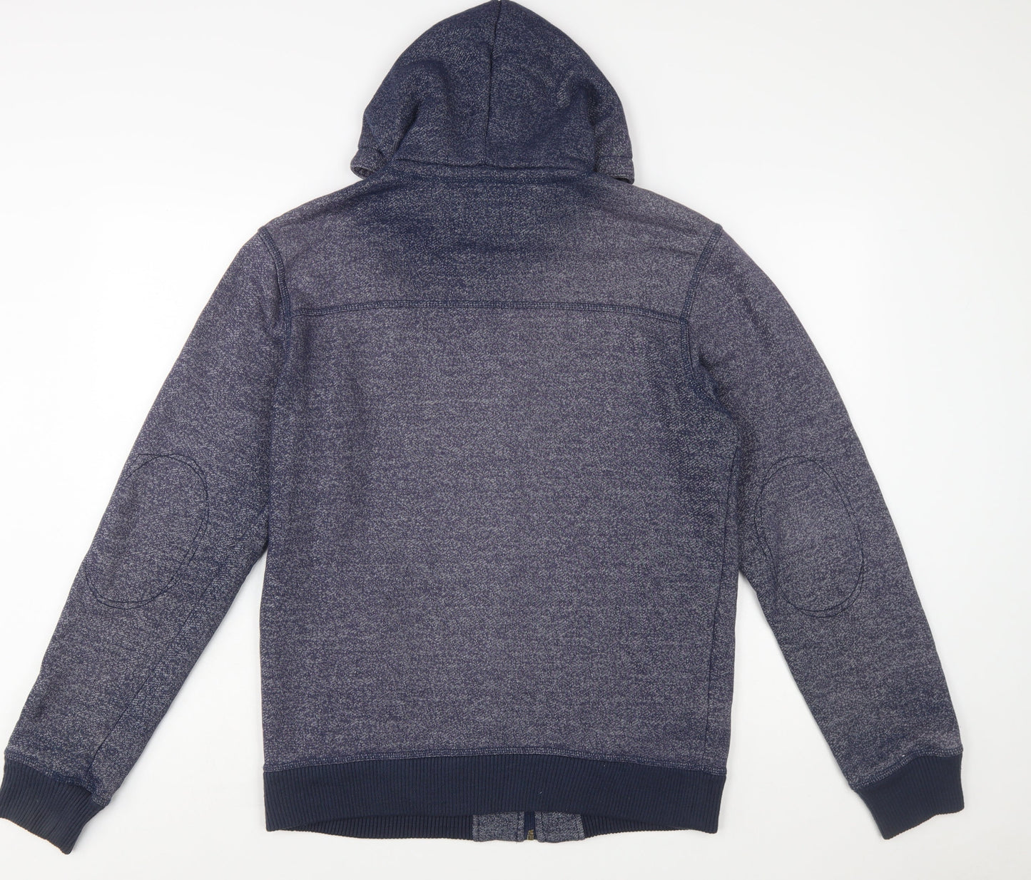 Marks and Spencer North Coast Mens Blue Full Zip Hoodie M